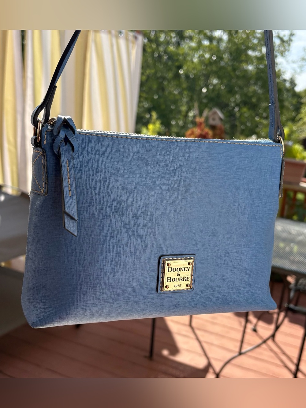 Dooney & Bourke Azure Blue Rosie Crossbody Purse
